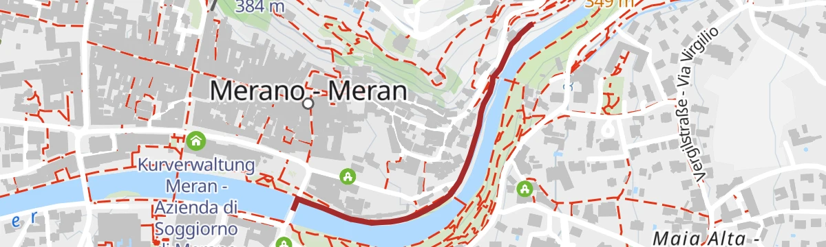 Route map: Passeggiata d'Inverno